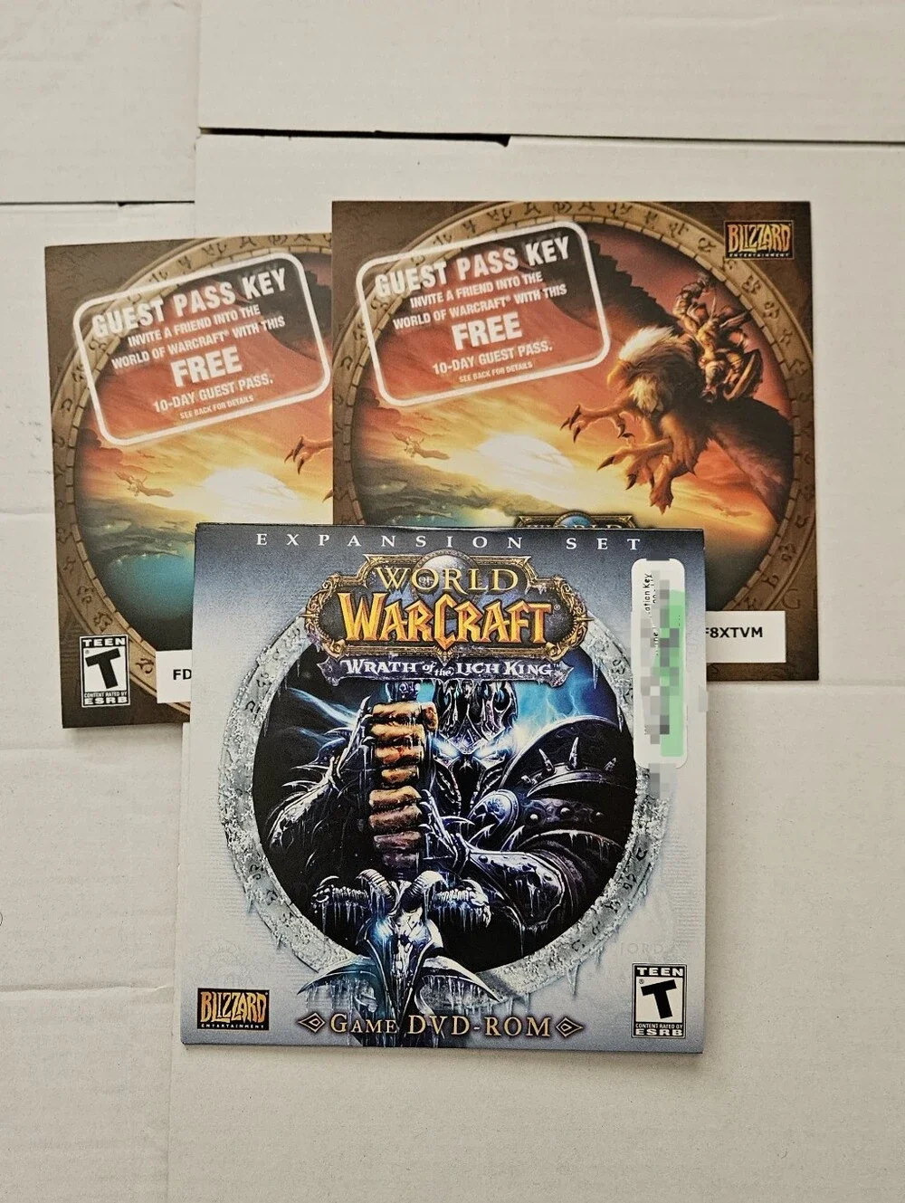 Blizzard World of Warcraft Wrath of the Lich King Expansion Set PC Game